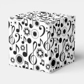 Muzieknoten en reinigingsmiddelen bedankdoosjes (Achterkant)