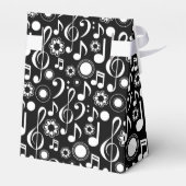 Muzieknoten en reinigingsmiddelen bedankdoosjes (Achterkant)