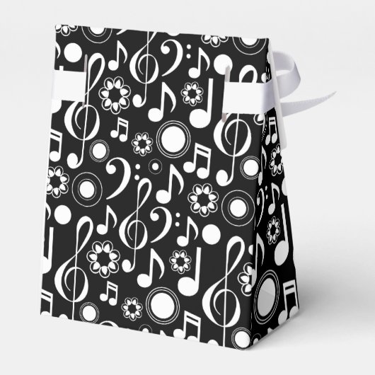 Muzieknoten en reinigingsmiddelen bedankdoosjes (Achterkant)