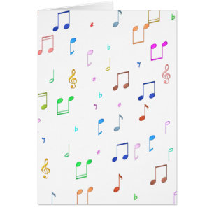 Muzieknoten en symbolen