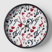 Muzieknoten en symbolen Zwart-wit (Voorkant)