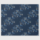 Muzieknoten- en vakantieverlichting — Verpakkingsp Cadeaupapier (Vlak)