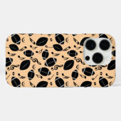 Muzieknoten Footballs Case-Mate iPhone Case (Achterkant (horizontaal))