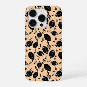 Muzieknoten Footballs iPhone 16 Pro Hoesje
