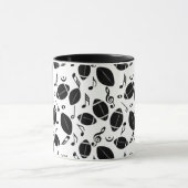 Muzieknoten Footballs Mok (Midden)