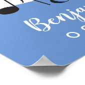 Muzieknoten Gastboek Poster - 200 ruimten (Hoek)