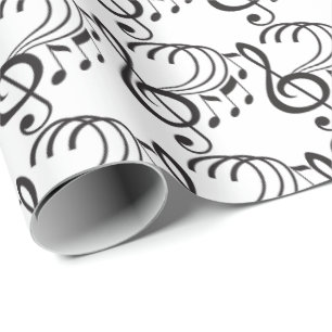 muzieknoten - Gift Wrap Cadeaupapier