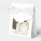 Muzieknoten Giftbox Bedankdoosjes (Voorkant Zijde)