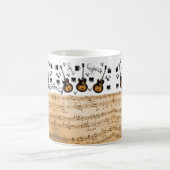 Muzieknoten Gitaar Mok (Center)