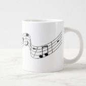 Muzieknoten Grote Koffiekop (Rechts)