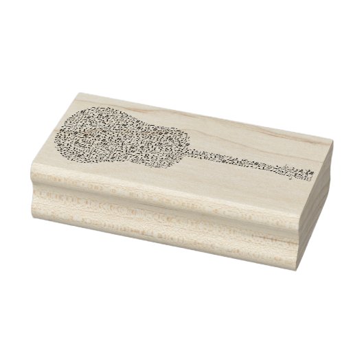 Muzieknoten Guitar Art Stempel (Stempel)