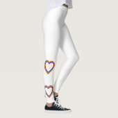 Muzieknoten in de regenboog, Leggings (Rechts)