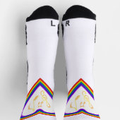 Muzieknoten in de regenboog, Sokken van de bemanni (Top)