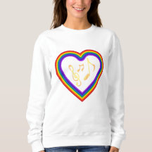 Muzieknoten in de regenboog, T-shirt
