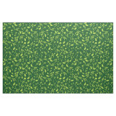 Muzieknoten in het groen stof (Fat Quarter)