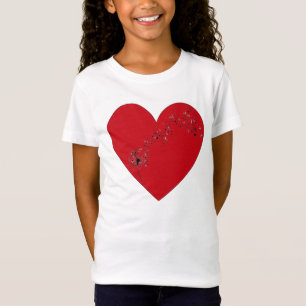 Muzieknoten in het hart, T-Shirt