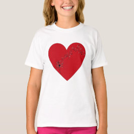 Muzieknoten in het hart, T-Shirt