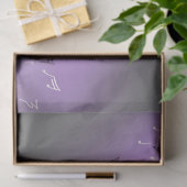Muzieknoten in het maanlicht tissuepapier (Geschenk)