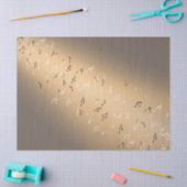 Muzieknoten in het maanlicht tissuepapier (Craft)