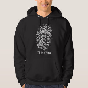 MUZIEKNOTEN IN MIJN DNA HOODIE
