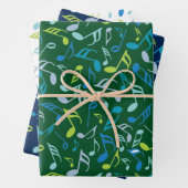 Muzieknoten Inpakpapier Vel (In situ)