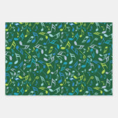 Muzieknoten Inpakpapier Vel (Voorkant)