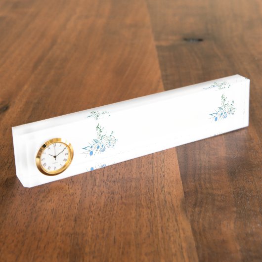 Muzieknoten Kantoor Home Art Naambordje (Zijkant)