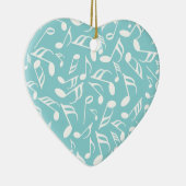 Muzieknoten Keramisch Ornament (Rechts)