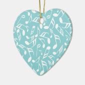 Muzieknoten Keramisch Ornament (Links)