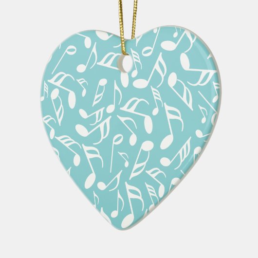 Muzieknoten Keramisch Ornament (Links)