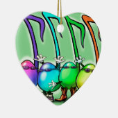 Muzieknoten Keramisch Ornament (Rechts)