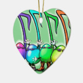 Muzieknoten Keramisch Ornament (Links)