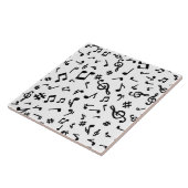 Muzieknoten Keramische Tegel Tegeltje (Zijkant)