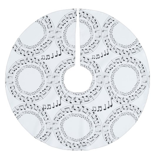 Muzieknoten Kerstboom Rok (Voorkant)