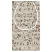 Muzieknoten Klein Cadeauzakje (Achterkant)