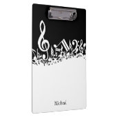 Muzieknoten  klembord (Rechts)