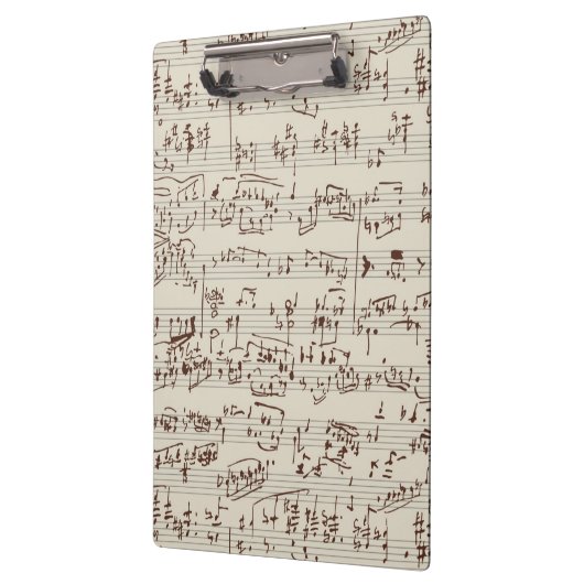 Muzieknoten Klembord (Links)