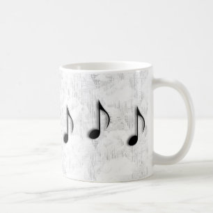 Muzieknoten Koffiemok