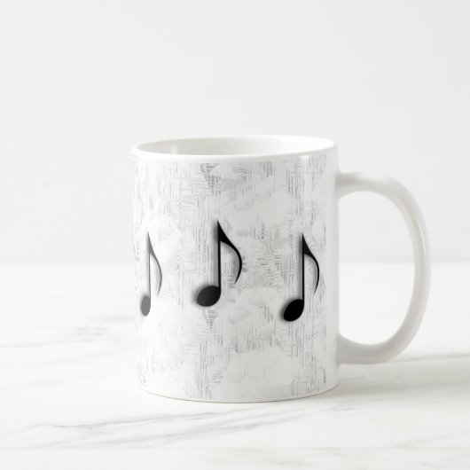 Muzieknoten Koffiemok (Rechts)