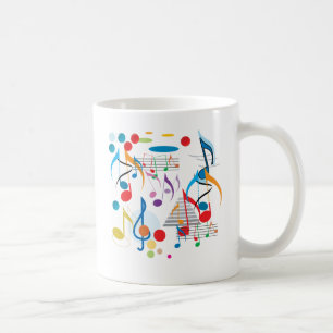 Muzieknoten Koffiemok