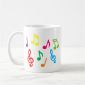 Muzieknoten Koffiemok (Links)