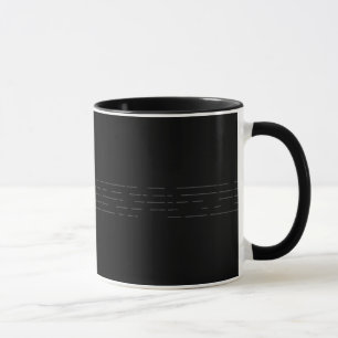 muzieknoten kopiëren mok