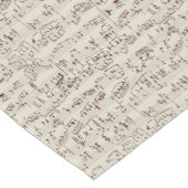 Muzieknoten Korte Tafelloper (Hoek)