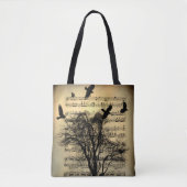  muzieknoten Kunst Tote Bag (Voorkant)