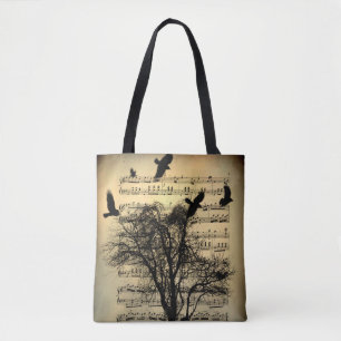  muzieknoten Kunst Tote Bag