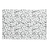 Muzieknoten Kussensloop (Achterkant)