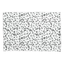 Muzieknoten Kussensloop