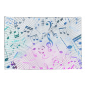 Muzieknoten Kussensloop (Achterkant-Rechts)