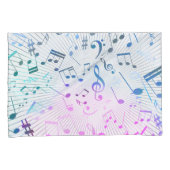 Muzieknoten Kussensloop (Voorkant-Rechts)