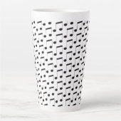 Muzieknoten, Latte Mok (Voorkant)